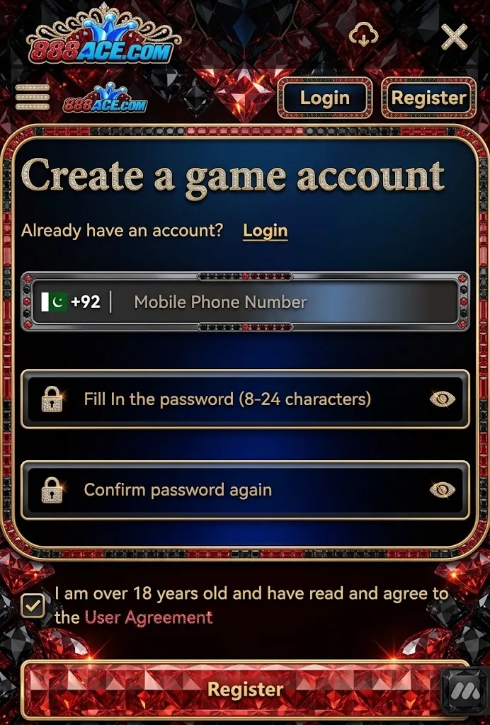 888ACE Game App