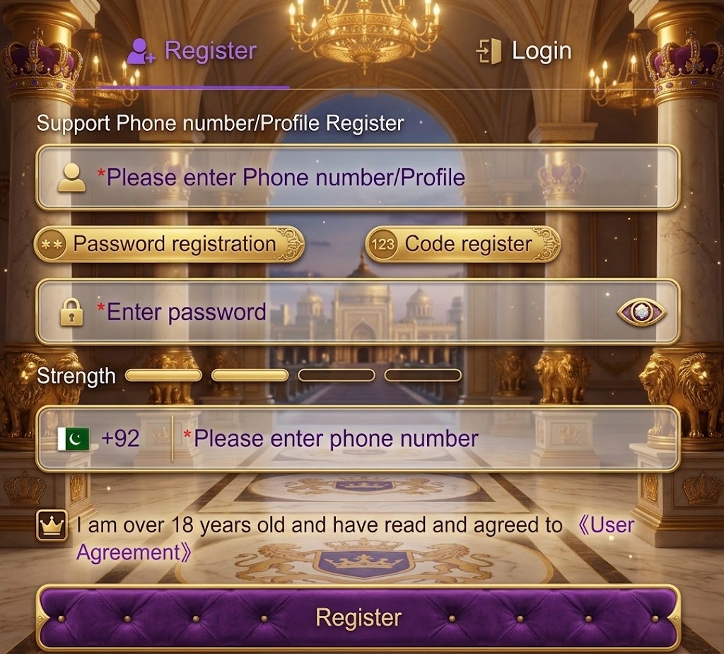 K2 GAME REGISTRATION