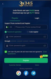 345 Lucky Game (Real Earning App) Download APK 1