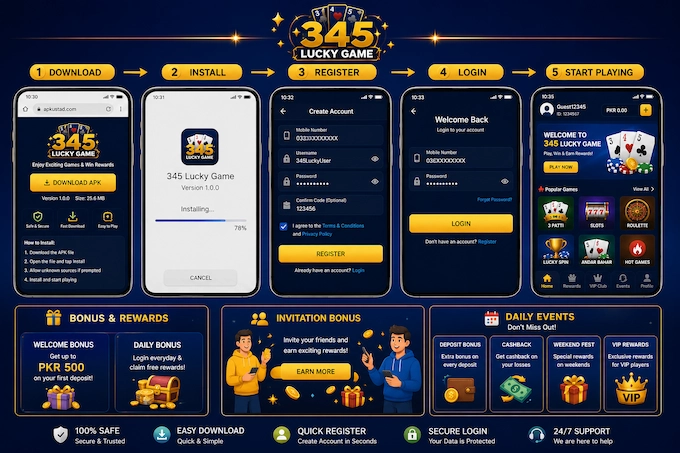 345 Lucky apk