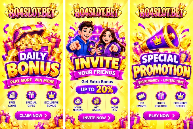 804SLOT Bonus