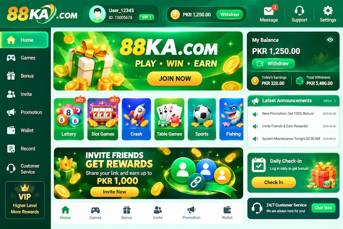 88KA Game Interface