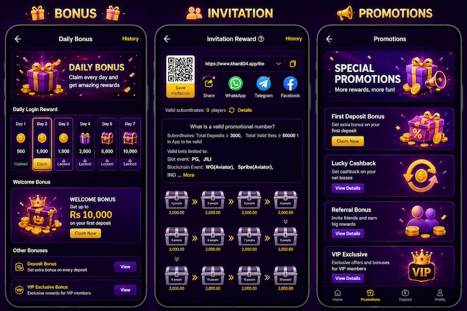 KHAN804 Bonus