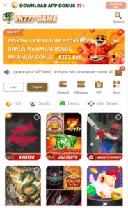 VK777 Game APK Download – Latest Version, Login & Register 2
